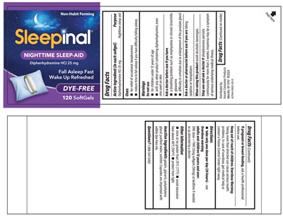 Sleepinal Dph HCl 25mg 40-90025-201-01 R11 Proof (Sleepinal Dph HCl 25mg 40 90025 201 01 R11 Proof)